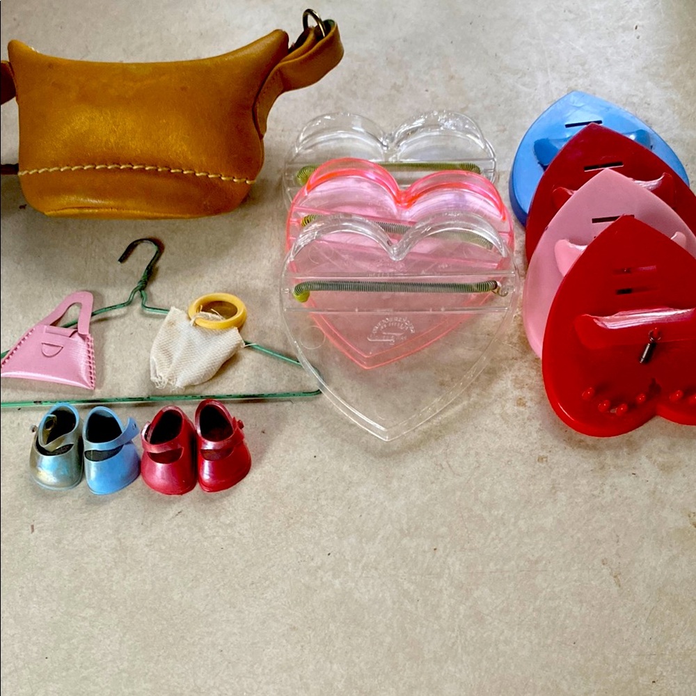 3/$15. Colorful Doll Accessories Bundle